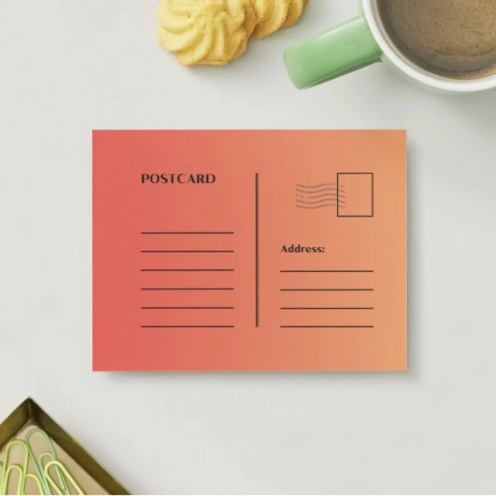 Set of 10 Thank You Post Cards